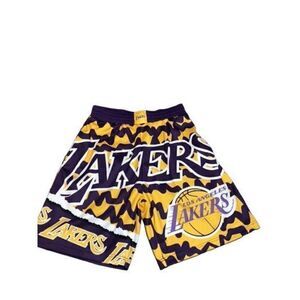 Mitchell & Ness Los Angeles Lakers Jumbotron Shorts Men’s Size Medium